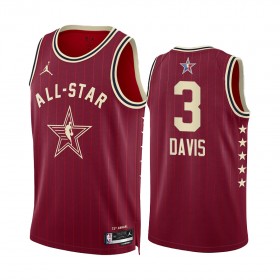 Muške NBA Dres All-Star 2024 Western Conference Anthony Davis Crvena Swingman
